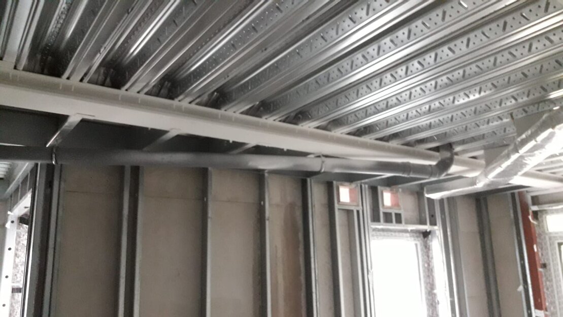 Measuring dry film thickness on steel